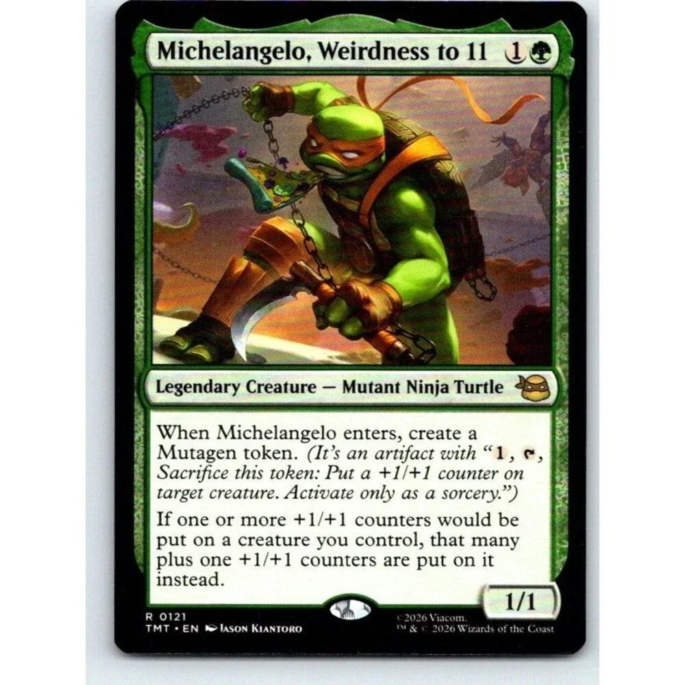 Michelangelo, Weirdness to 11 | 0121 | Teenage Mutant Ninja Turtles | Magic